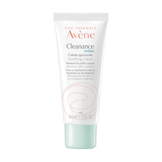 Avene Cleanance Hydra Ενυδατική Κρέμα Προσώπου για Ξηρές Επιδερμίδες κατά της Ακμής 40ml