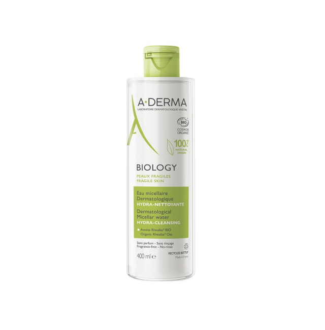 A-DERMA BIOLOGY EAU DEMAQUILLANTE 400ML