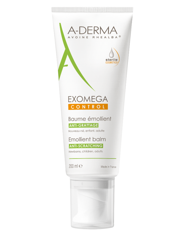 A-Derma Exomega Control Emollient Balm Anti-Scratching Tube 200ml