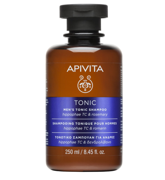 Apivita Mens Tonic Hippophae TC & Rosemary Σαμπουάν κατά της Τριχόπτωσης για Όλους τους Τύπους Μαλλιών 250ml