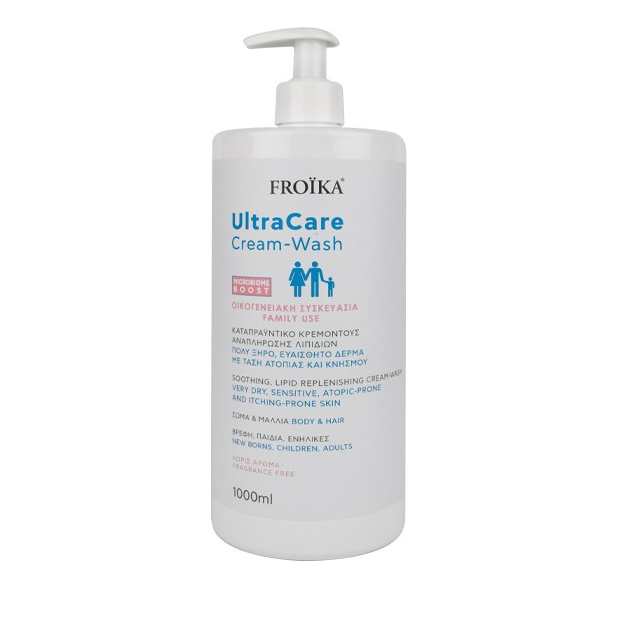 Froika Ultracare Cream Wash Κατάλληλο για Ατοπική Επιδερμίδα 1000ml