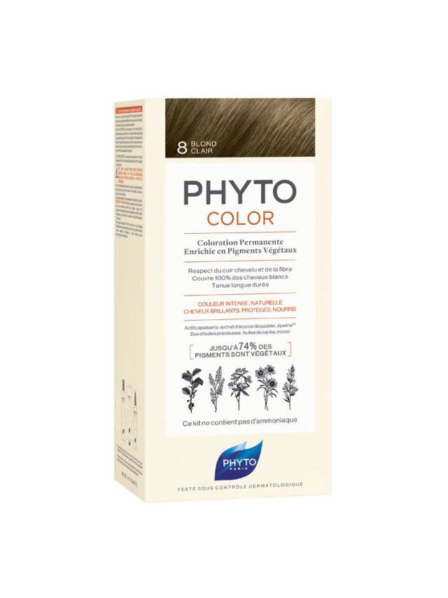 Phyto Phytocolor 8.0 Ξανθό Ανοιχτό 50ml