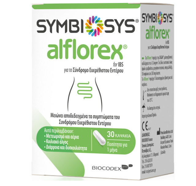 SYMBIOSYS ALFLOREX BIFIDOBACTERIUM LONGUM 35624 30CAPS  