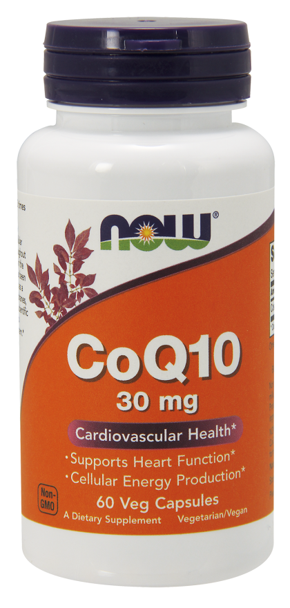 NOW COQ10 30 MG VEGETERIAN- 60 VCAPS  