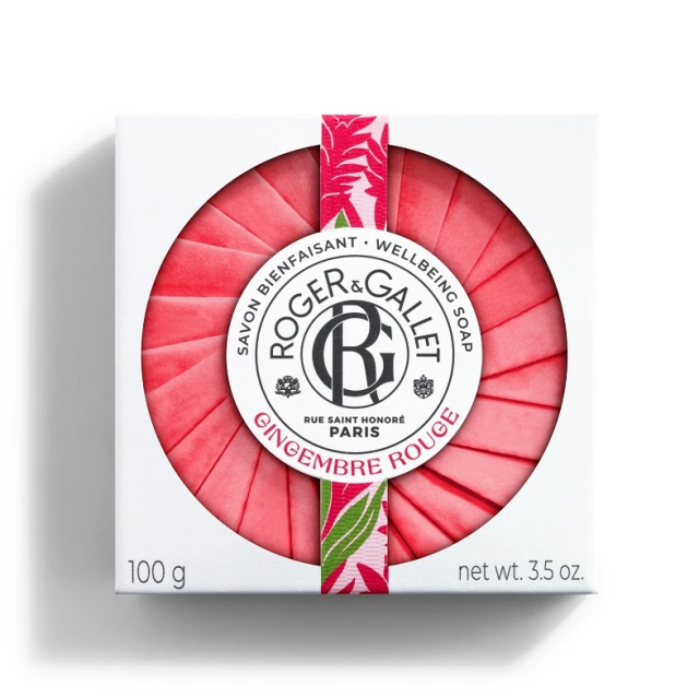 Roger & Gallet Gingembre Rouge Perfumed Soap Αρωματικό Σαπούνι 100gr