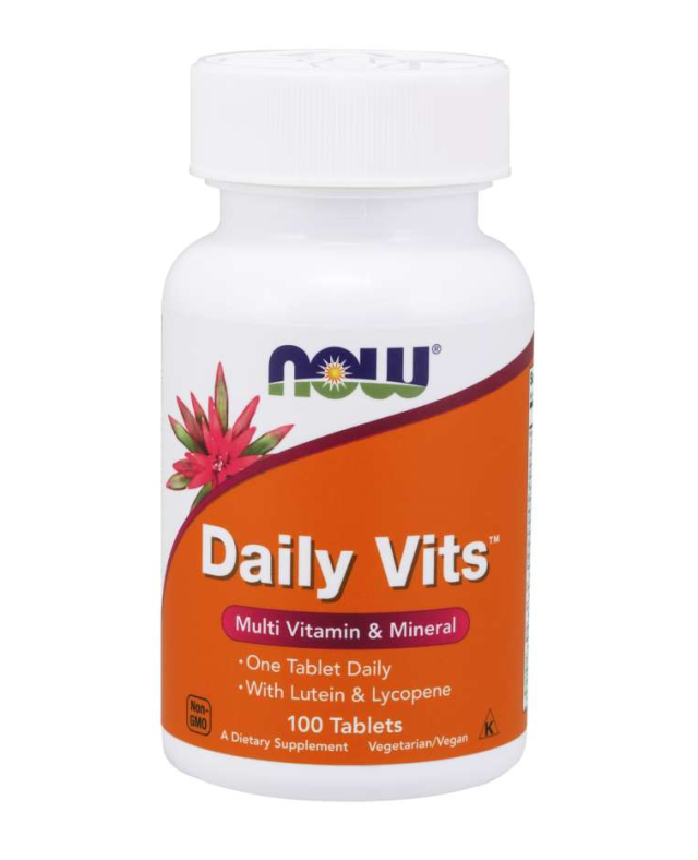 NOW DAILY VITS MULTI - VEGETARIAN 100 TABS  