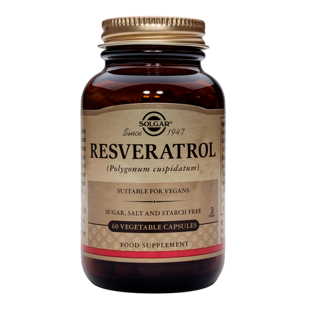 Solgar Resveratrol 100mg 60veg caps