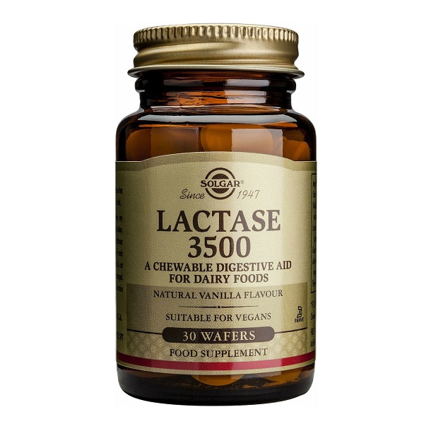 Solgar Lactase 3500 30chew tabs