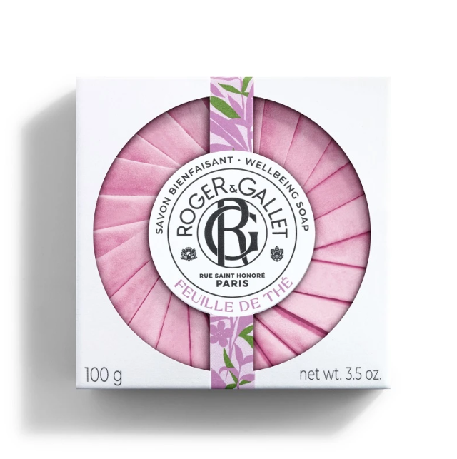 ROGER & GALLET FEUILLE DE THE SAVON 100G