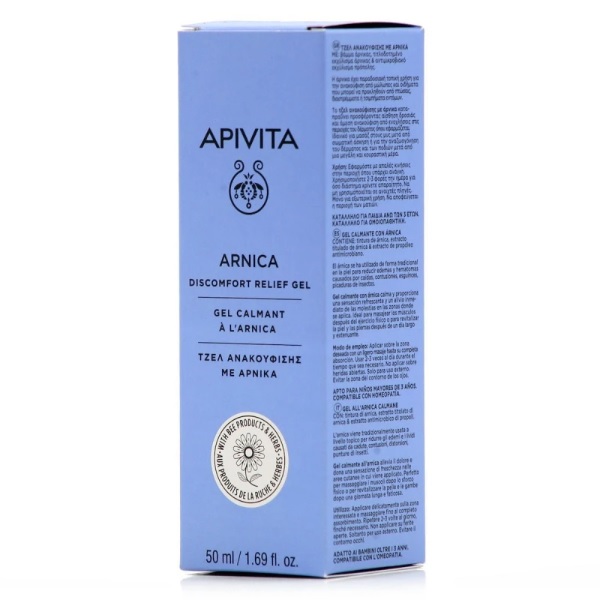 Apivita Arnica Discomfort Relief Gel Τζελ Ανακούφισης με Άρνικα 50ml