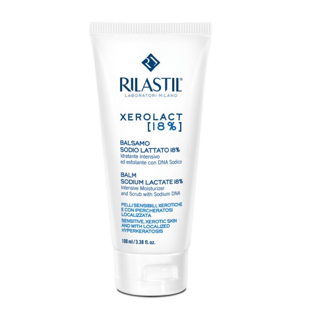 Rilastil Xerolact Balm Sodium Lactate 18% Βάλσαμο Σώματος για τη Ξηροδερμία & την Τοπική Υπερκεράτωση 100ml