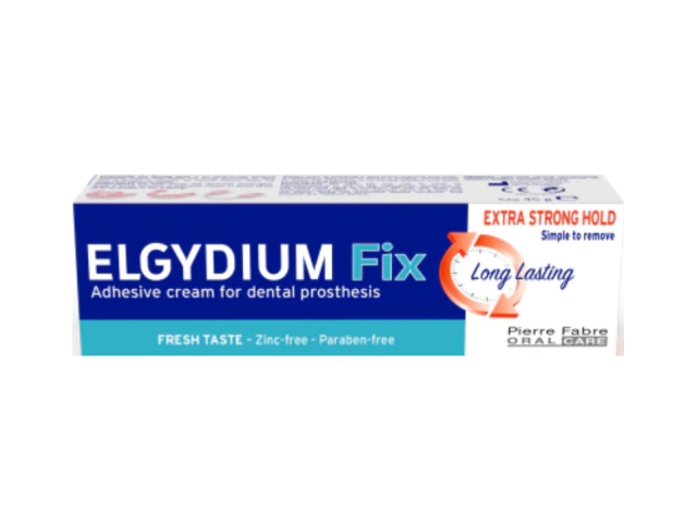 Elgydium Fix Extra Strong Hold Στερεωτική Κρέμα Τεχνητής Οδοντοστοιχίας 45gr