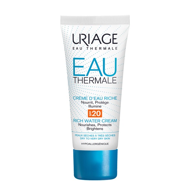 URIAGE EAU THERMALE RICH WAT CR SPF20 T40ML /18