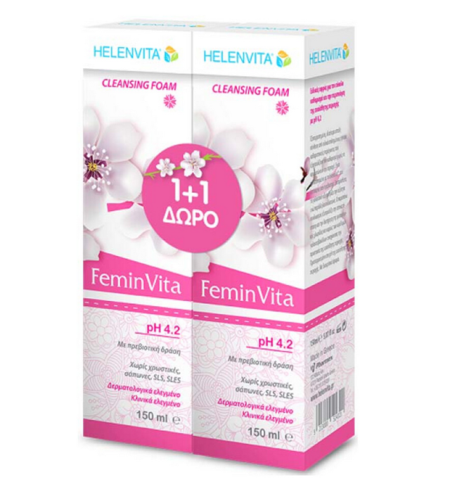 Helenvita FeminVita PH4.2 Cleansing Foam 2x150ml