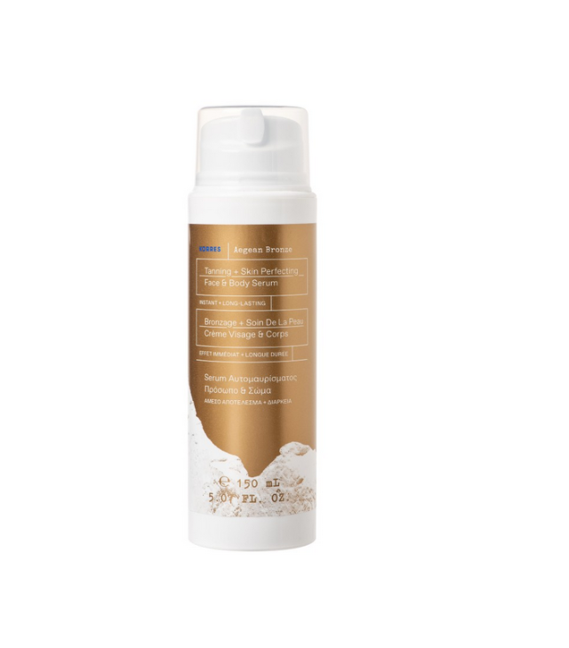 Korres Aegean Bronze Self Tanning Serum Ορός Αυτομαυρίσματος για Πρόσωπο και Σώμα 150ml