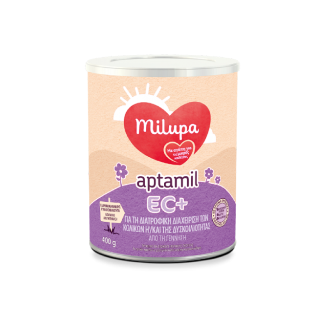 Milupa Γάλα σε Σκόνη Aptamil EC+ 0m+ 400gr