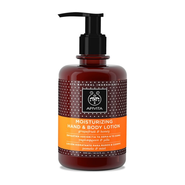 Apivita Grapefruit & Honey Ενυδατική Lotion Σώματος 300ml