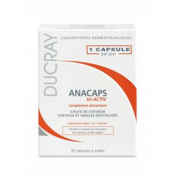 Ducray Anacaps Tri-Activ 30 caps