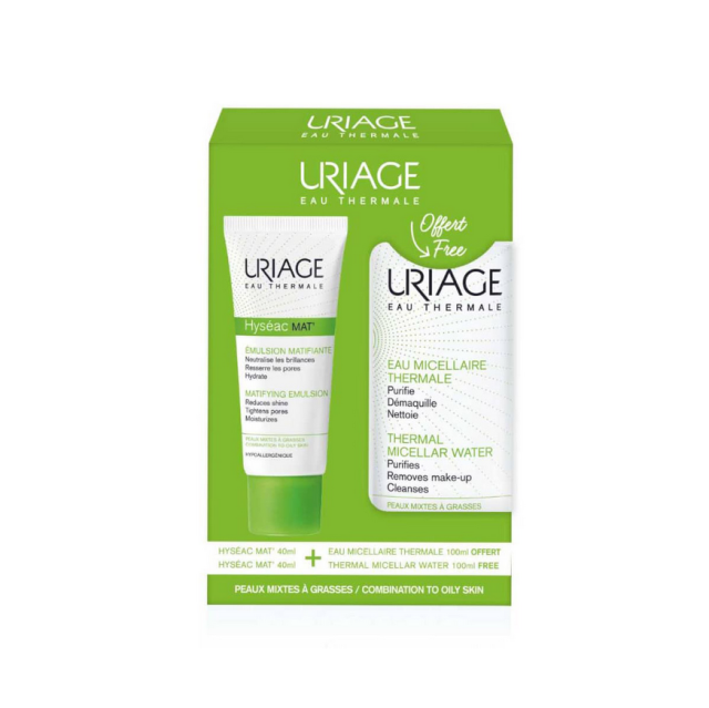 PURIAGE HYSEAC KIT MAT 40ML + MTW COS 100ML